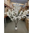Ver imagem 4 de Árvore Artificial Cerejeira Branca Grande para Decoração com 2.50m, Planta Decorativa para Eventos