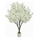 Ver imagem 1 de Árvore Artificial Cerejeira Branca Grande para Decoração com 2.50m, Planta Decorativa para Eventos