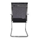 Ver imagem 5 de Kit 4 Cadeiras de Escritório Diretor Londres Mesh Fixa Preta