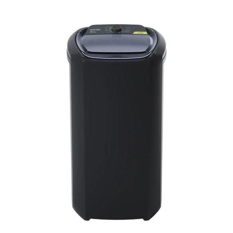 Lavadora de Roupas Semiautomática Super 8,5 Kg Preta Wanke 220v