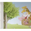 Ver imagem 2 de Papel de parede infantil arca de noé animais M² PP28