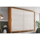 Ver imagem 1 de Guarda Roupa 2 Portas 4 Gavs Palace Henn Cinamomo/Off