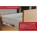 Ver imagem 3 de Guarda Roupa 2 Portas 4 Gavs Palace Henn Cinamomo/Off