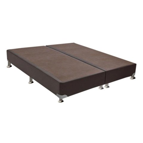 Cama Box Base Universal Queen Americana Courano Brown (158x198x23) - Ortobom