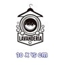 Adesivo de Parede Lavanderia Mod24:30 X 45 Cm - 2