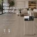 Ver imagem 5 de Piso Vinílico Greige Colado 10 Réguas 121,92 x 22,86cm 2,787m² Graddus