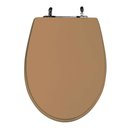 Ver imagem 1 de Assento Sanitário Poliéster para Louça Victória (ideal Standard) Aço (reb. Oculto) Visone