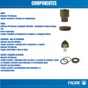 Ver imagem 5 de Válvula de Retenção Roscável Soldável Pvc Marrom Tubos e Canos Água Fria 1.1/2” Polegadas