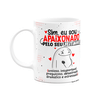 Caneca Flork Namorados - Apaixonado Pelo Seu Jeitinho - Branca - 1