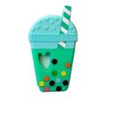 Ver imagem 1 de Mordedor em Silicone Ii com Estojo Dican - Milkshake Verde