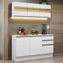 Ver imagem 1 de Armário de Cozinha Compacta 100% MDF 120 cm Branco Smart Madesa 01