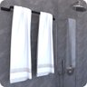 Suporte Porta Toalhas De Banho Preto Fosco Empire - 2