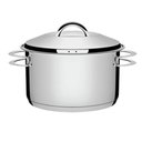 Ver imagem 1 de Panela Caçarola Solar Funda 1,8 Litros em Aço Inox 16 Cm