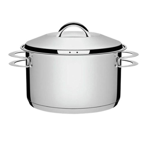 Panela Caçarola Solar Funda 1,8 Litros em Aço Inox 16 Cm