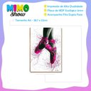 Ver imagem 3 de Placa Decorativa Mdf Sapatilha Ballet Menina Sala Quarto St1