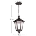 Ver imagem 2 de Pendente Luminária de Teto Grega Vintage Retro Colonial E27 Lente Fosca Dital