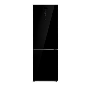 Geladeira Panasonic Bottom Freezer Glass 397L NR-BB41GV1B Preto SE