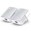 Ver imagem 1 de Repetidor Wireless Tp-link Powerline Tl-pa4010kit - 2 Tomadas - 600mbps - Prata e Branco