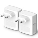 Ver imagem 3 de Repetidor Wireless Tp-link Powerline Tl-pa4010kit - 2 Tomadas - 600mbps - Prata e Branco