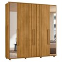 Ver imagem 1 de Guarda Roupa Casal Veronese 06 Portas com Espelhos 230 Cm Cumaru Madetec Cumaru