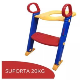 Escada Redutor de Assento Infantil Troninho Ajustavel para Vaso Sanitario Pinico Portatil Ideal para - 5