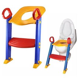 Escada Redutor de Assento Infantil Troninho Ajustavel para Vaso Sanitario Pinico Portatil Ideal para - 1