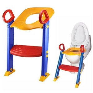 Escada Redutor de Assento Infantil Troninho Ajustavel para Vaso Sanitario Pinico Portatil Ideal para