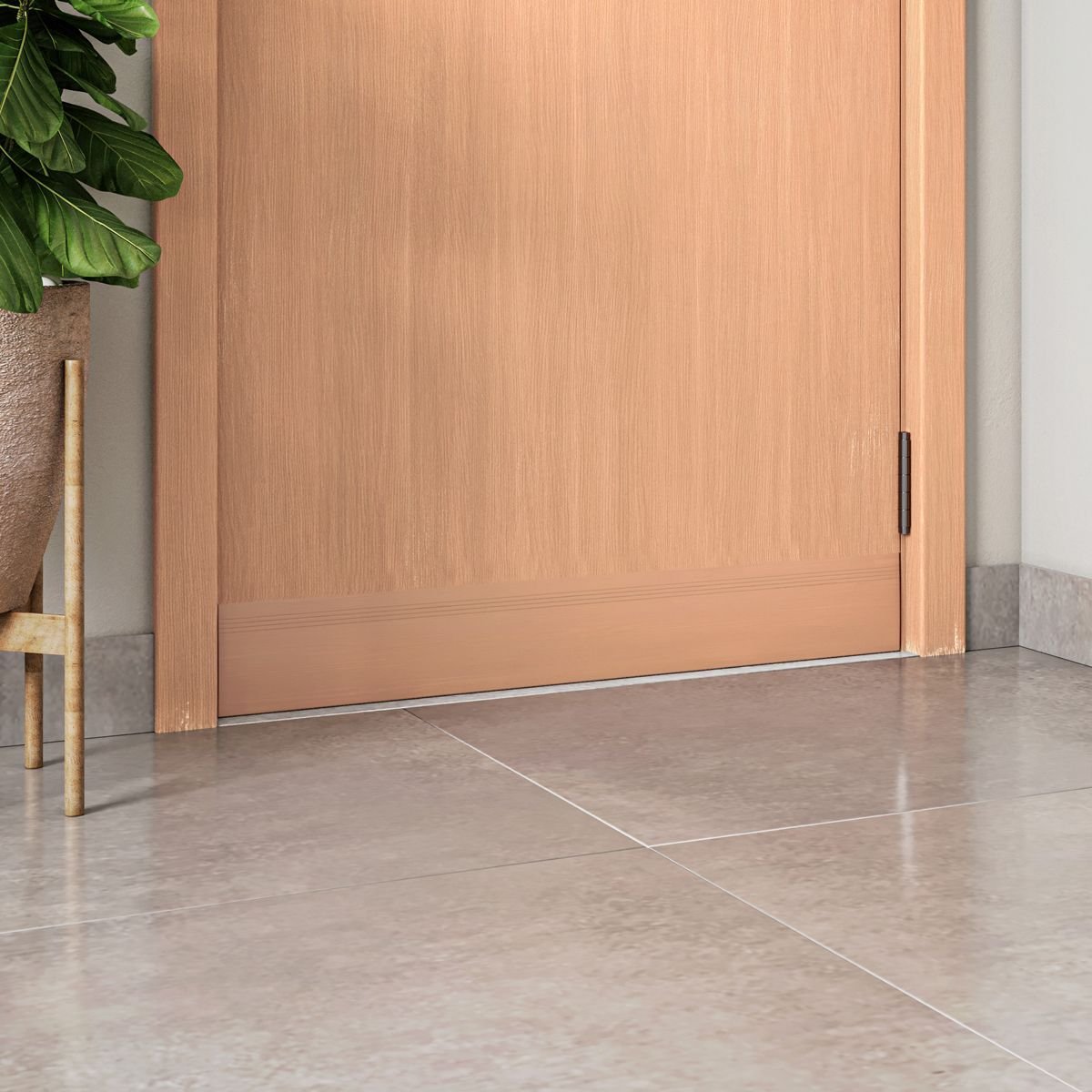 Protetor Saia de Porta Facilit:82/cerejeira - 1
