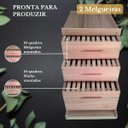 Ver imagem 7 de Caixa Abelha Padrão Langstroth Eucalipto 2 Melgueiras Kit Arame e Ilhos -