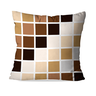 Kit com 4 Capas para Almofadas Decorativas Geométrico Quadriculado - 3