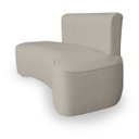 Ver mais imagens de Sofá Forma Orgânico 3 Lugares Recepção Sala Curvo Escritório:bege