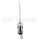 Ver imagem 7 de Torneira Clinica Link Hospitalar Alavanca Cotovelo Metal PNE