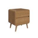 Ver imagem 3 de Mesa de Cabeceira com 2 Gavetas Curve