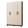 MULTIUSO 4 PORTAS BERLIM BENETIL MÓVEIS - AVELA/OFF WHITE - 1