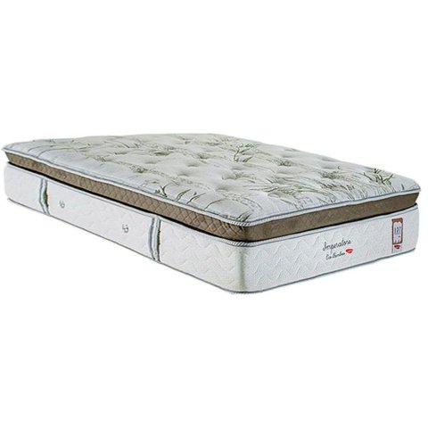 Colchão Herval Solteirão Molas Ensacadas Visco Masterpocket Imperatore Eco Bamboo Euro Pillow (