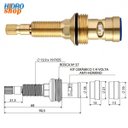 Ver imagem 3 de Reparo Registro Pressão Deca Acqua System 1/4 Volta - 358405