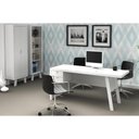Ver imagem 6 de Mesa Computador Me4122 C/ 2 Gavetas Nogal - Tecno Mobili
