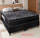 Ver imagem 3 de Kit 7 Pés Cama Box ou Baú Casal Ortobom 13cm Tubo Preto Forte