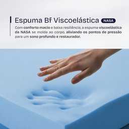 Colchão Casal a Vácuo Infinity Premium 138x188cm Bf Colchões - 8