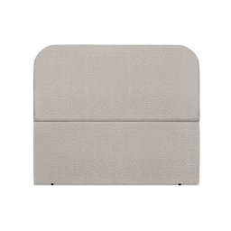 Cabeceira Estofada Cama Box Casal Alana 140cm Linho:cinza Claro - 1