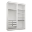 Ver imagem 2 de Modulo Orion 04 Portas Branco - Leifer Móveis
