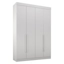 Ver imagem 1 de Modulo Orion 04 Portas Branco - Leifer Móveis