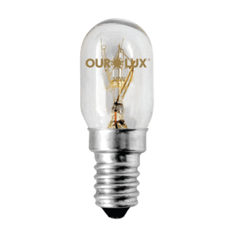 Lâmpada Incandescente para Micro-ondas e Geladeira 15w 127v E14 - 02039 - Ourolux Lamp.inc.micro-ond