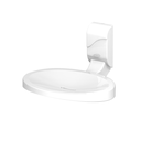 Ver imagem 1 de Saboneteira Porta Sabonete para Banheiro Linha Sofisticato Cor Branco Durín