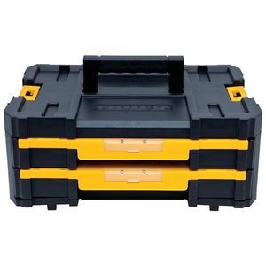 Caixa de Ferramentas Organizadora 7,9l Tstak com Fecho Metálico Dewalt Dwst17804 Dwst17804