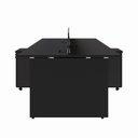 Ver imagem 5 de Plataforma C/ 2 Gaveteiros e Divisória para 4 Pessoas 2,40m Pre F5 Cor:preto