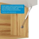 Ver mais imagens de Cozinha Completa 100% Mdf 7 Peças 16 Portas com Vidro e Tampo Barbados Espresso Móveis