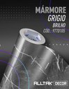 Ver imagem 2 de Papel Parede Decorativo Alltak Lavável Todos Modelos 60cmx5m - Mármore Grigio Brilho