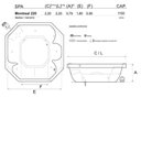 Ver imagem 2 de Spa Quadrado Montreal 2 com Hidro em Acrílico - 127v