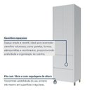 Ver imagem 5 de Cozinha Rainha 5 Peças 8 Portas 100% MDF Branco/Nature